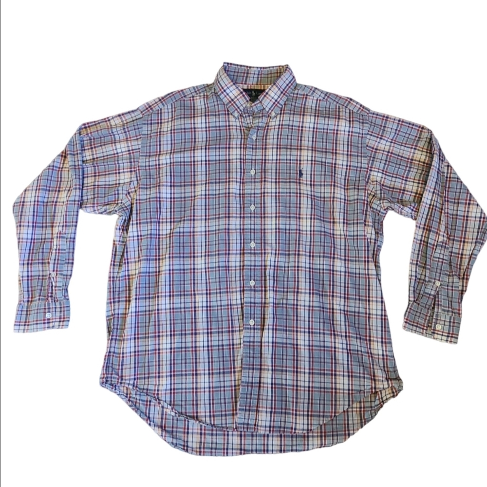 Vintage ralph lauren button down shirt